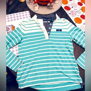 Gorgeous L.L. Bean (looks like vintage but unsure) button up pullover Size Small